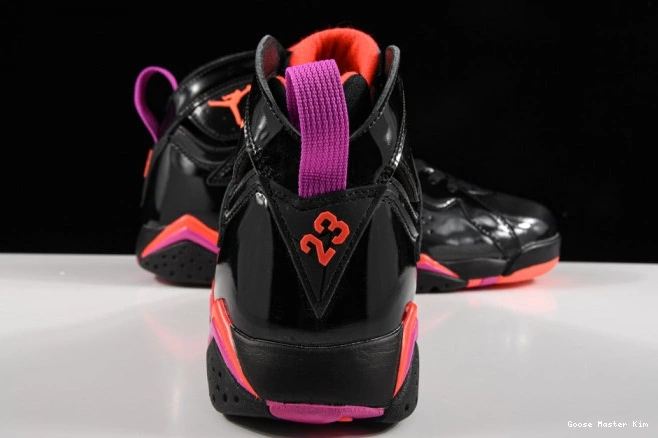 Retro Jordan Patent 7 313358-006 Air Black 0819